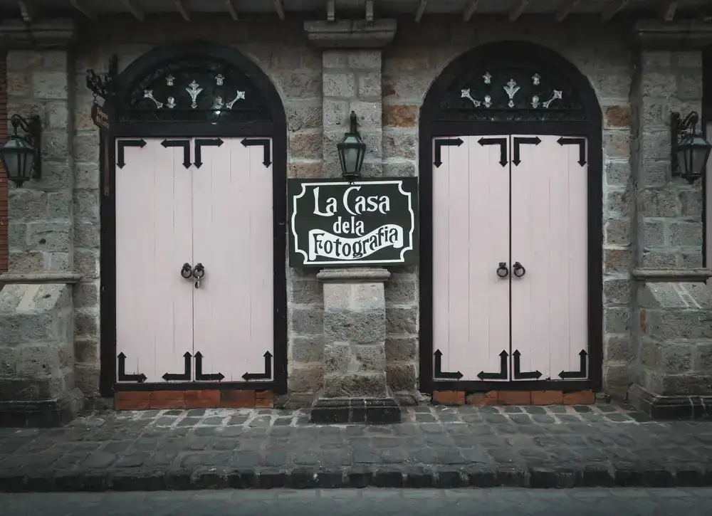 Entrada de la panadería